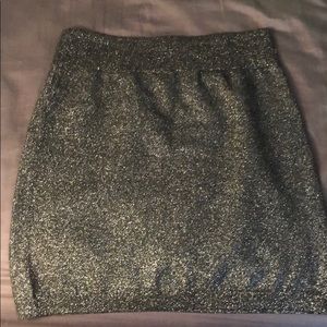 Shimmery skirt